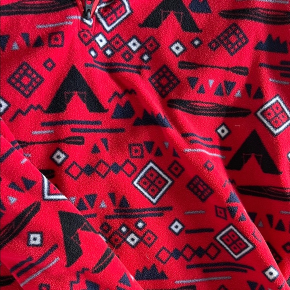 Eddie Bauer Fleece Patterned Pullover - Picture 3 of 3